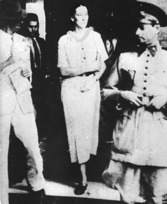 The arrest of Olga Benário Prestes in 1936. Olga would die in a death camp in Nazi Germany in 1942 after Getúlio Vargas deported her to Germany.